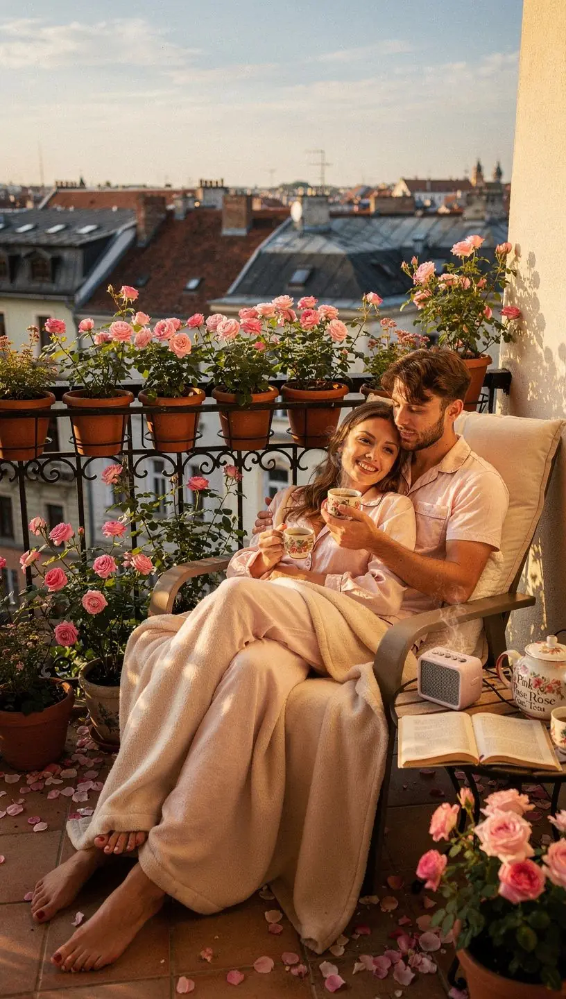 Virágos teás csomagolás, amely a szépséget és a természetet egyesíti.